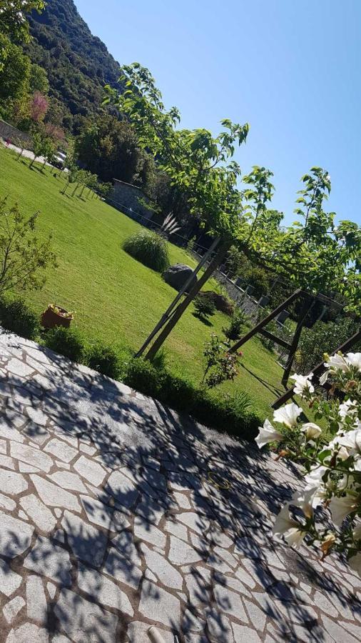 House With Big Garden And Barbeque In Nature Vourgareli Exteriér fotografie