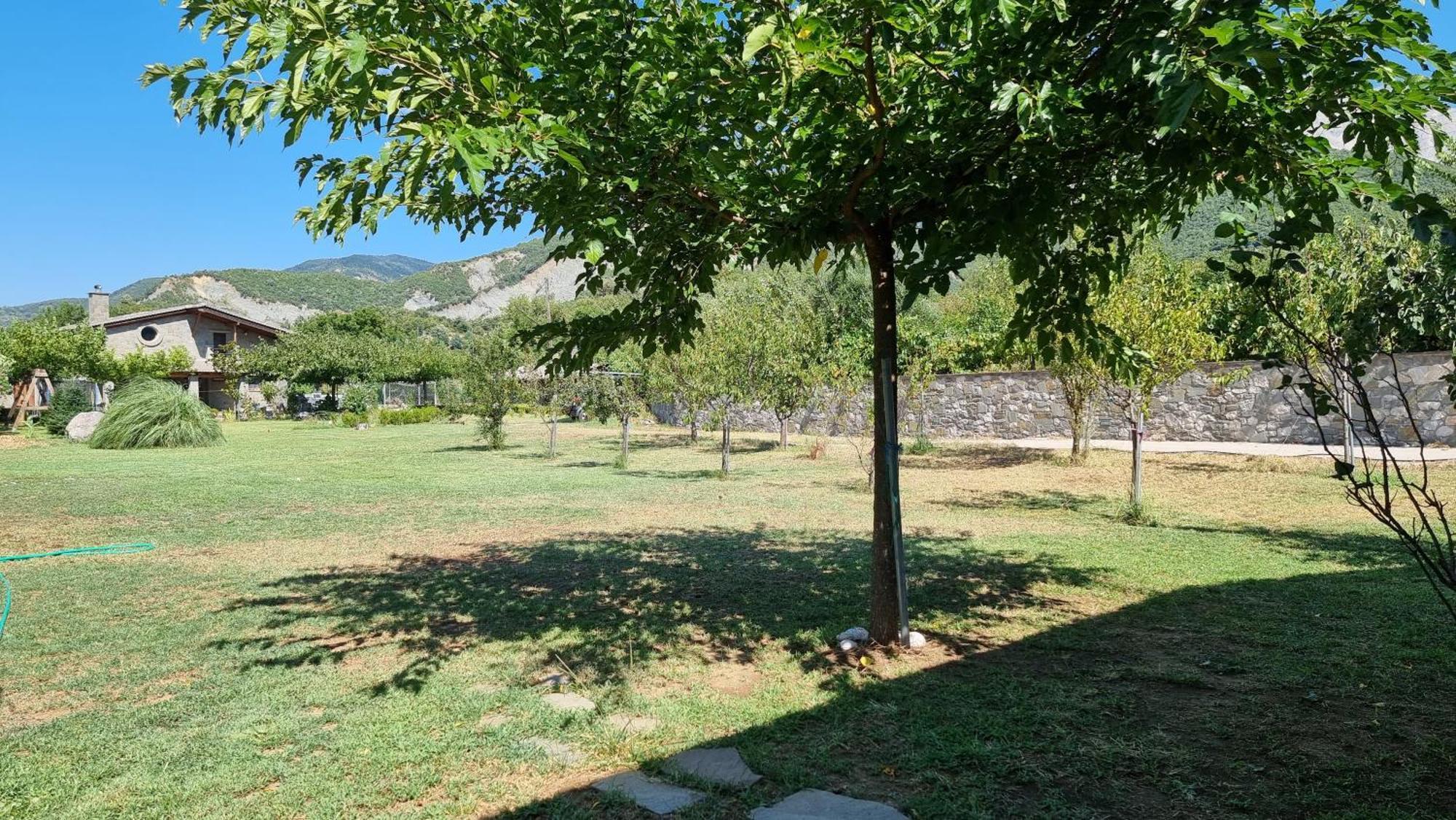 House With Big Garden And Barbeque In Nature Vourgareli Exteriér fotografie